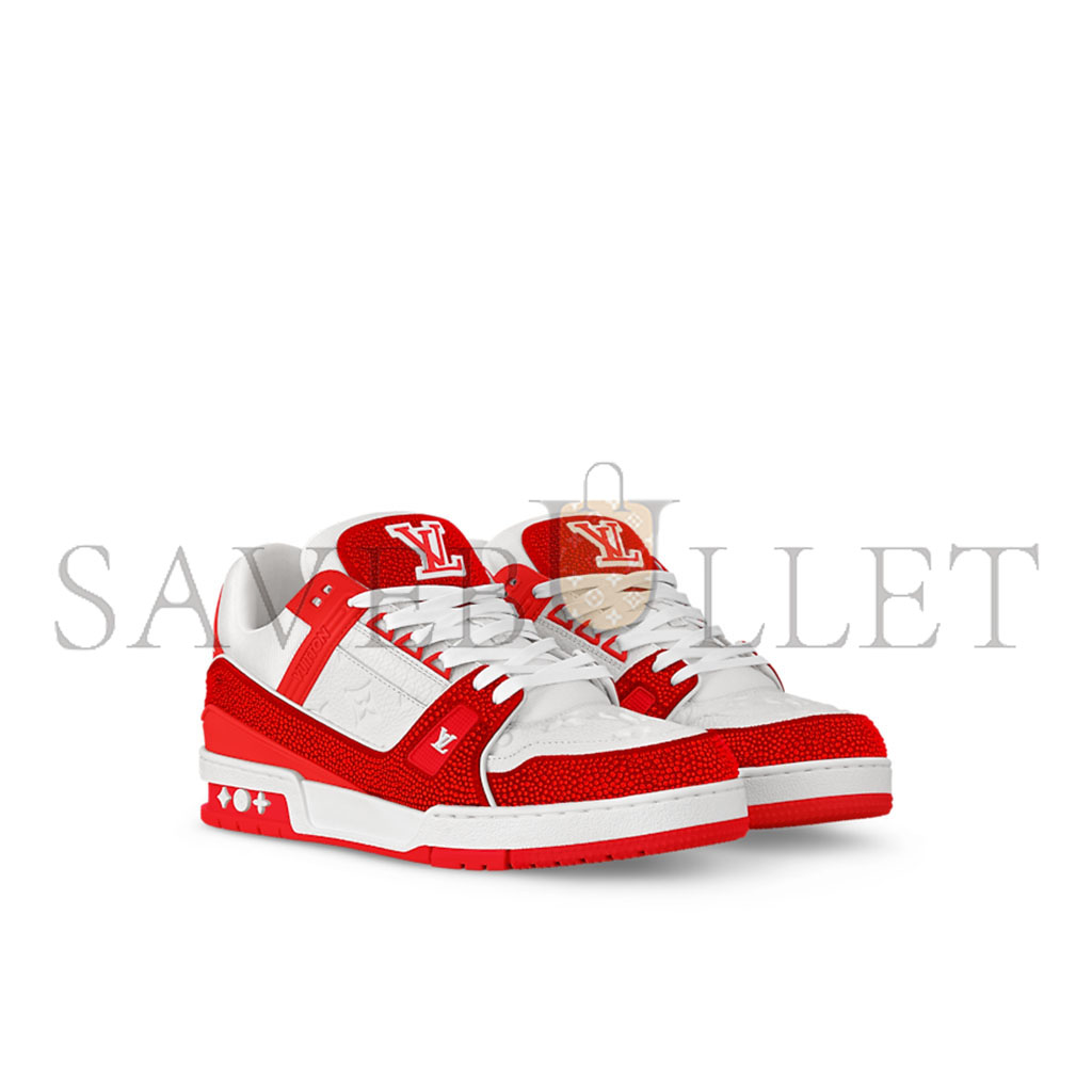 LOUIS VUITTON LV TRAINER SNEAKER 1AD6D5 LOUIS VUITTON LV TRAINER SNEAKER 1AD6D5